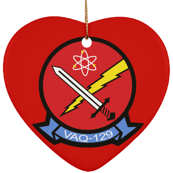 VAQ 129 1 Ornament - Heart