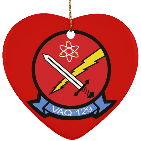 VAQ 129 1 Ornament - Heart