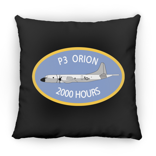 P-3 Orion 9 2000 Pillow - Square - 16x16