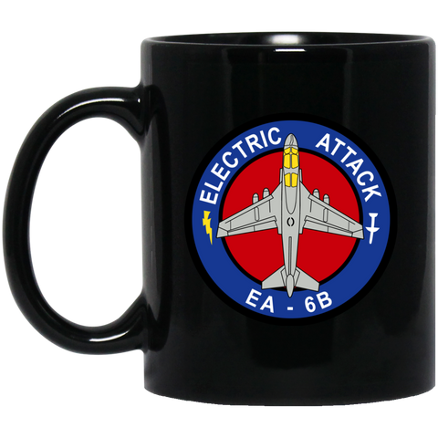EA-6B 1 Black Mug - 11oz
