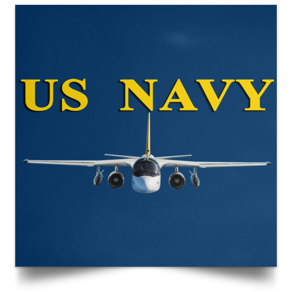 US Navy S-3 4 Poster - Square