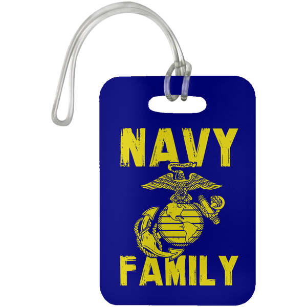 Navy Family Semper Fi 1 Luggage Bag Tag