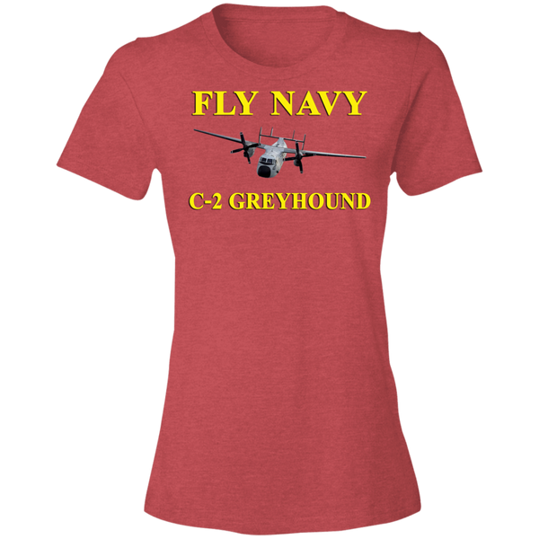 Fly Navy C-2 3 Ladies' Lightweight T-Shirt