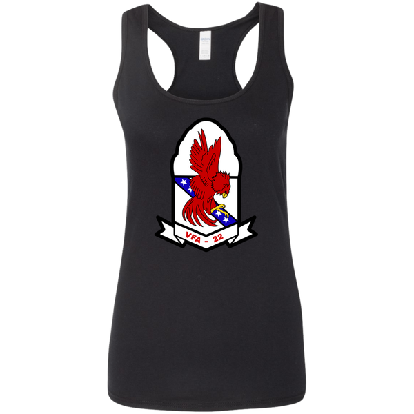 VFA 22 1 Ladies' Softstyle Racerback Tank