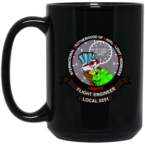 FE 02 Black Mug - 15oz