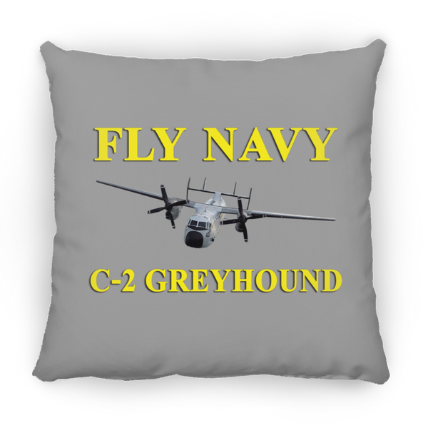 Fly Navy C-2 3 Pillow - Square - 16x16