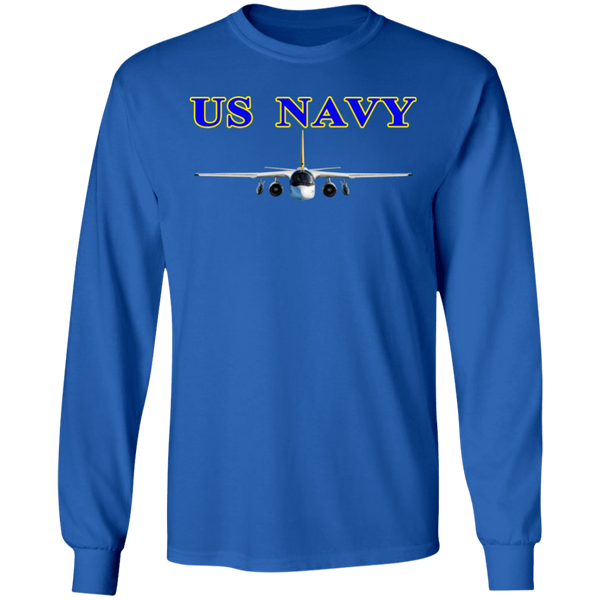 US Navy S-3 2 LS Ultra Cotton T-Shirt