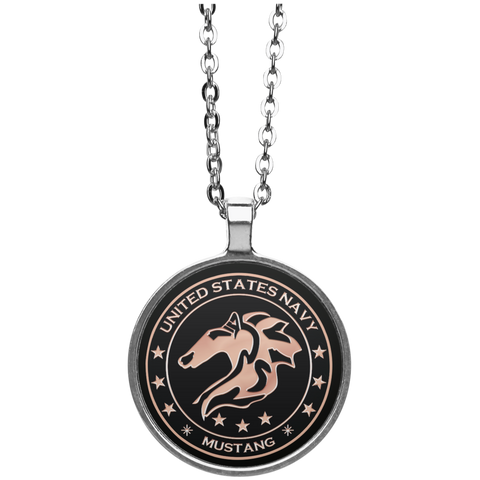 Mustang 2 Circle Necklace