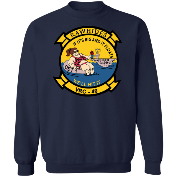 VRC 40 Det 1 2 Crewneck Pullover Sweatshirt