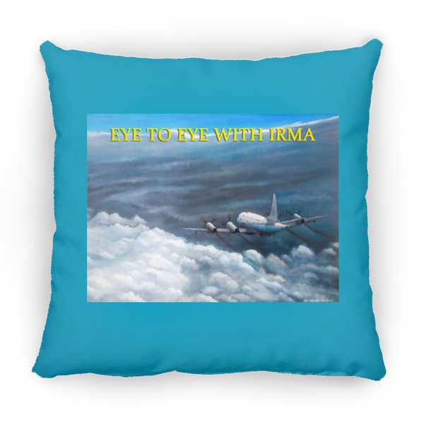 Eye To Eye With Irma 1 Pillow - Square - 16x16