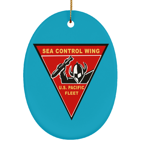 Sea Con Pac Ornament - Oval