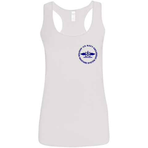 AW 06 1c Ladies' Softstyle Racerback Tank