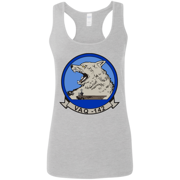 VAQ 142 1 Ladies' Softstyle Racerback Tank