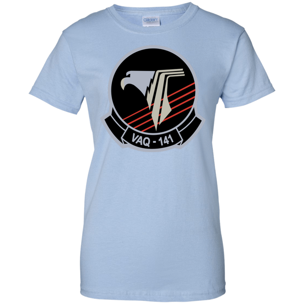 VAQ 141 1 Ladies Custom Cotton T-Shirt