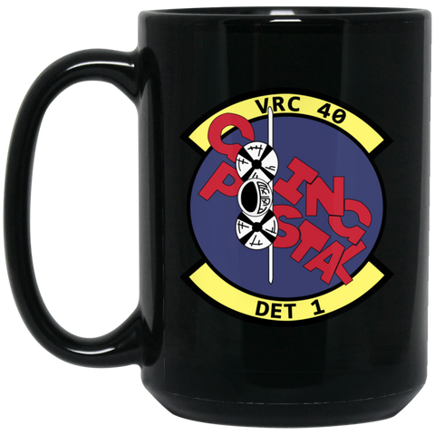 VRC 40 Det 1 1 Black Mug - 15oz