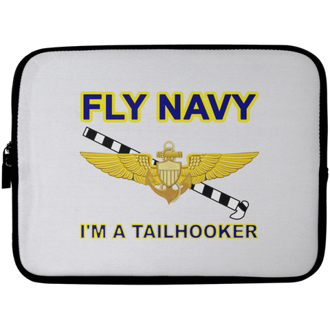 Fly Navy Tailhooker Laptop Sleeve - 10 inch