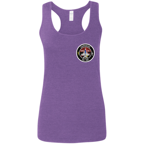 VAQ 134 4c Ladies' Softstyle Racerback Tank