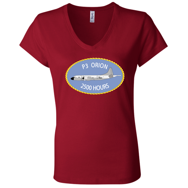 P-3 Orion 9 2500 Ladies Jersey V-Neck T-Shirt