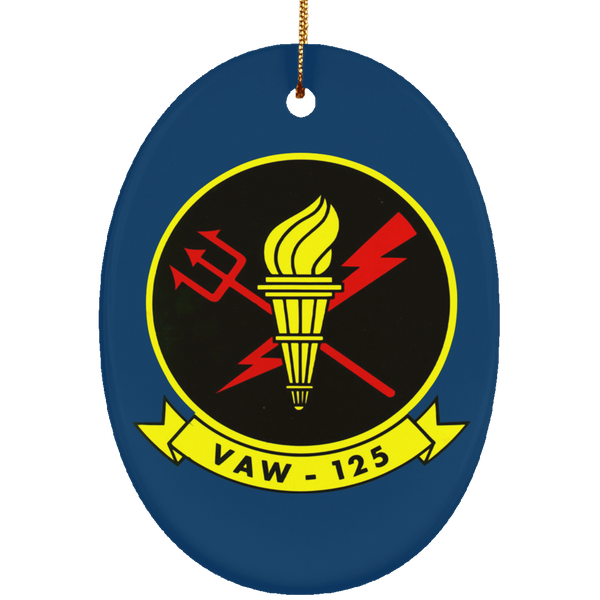 VAW 125 Ornament Ceramic - Oval