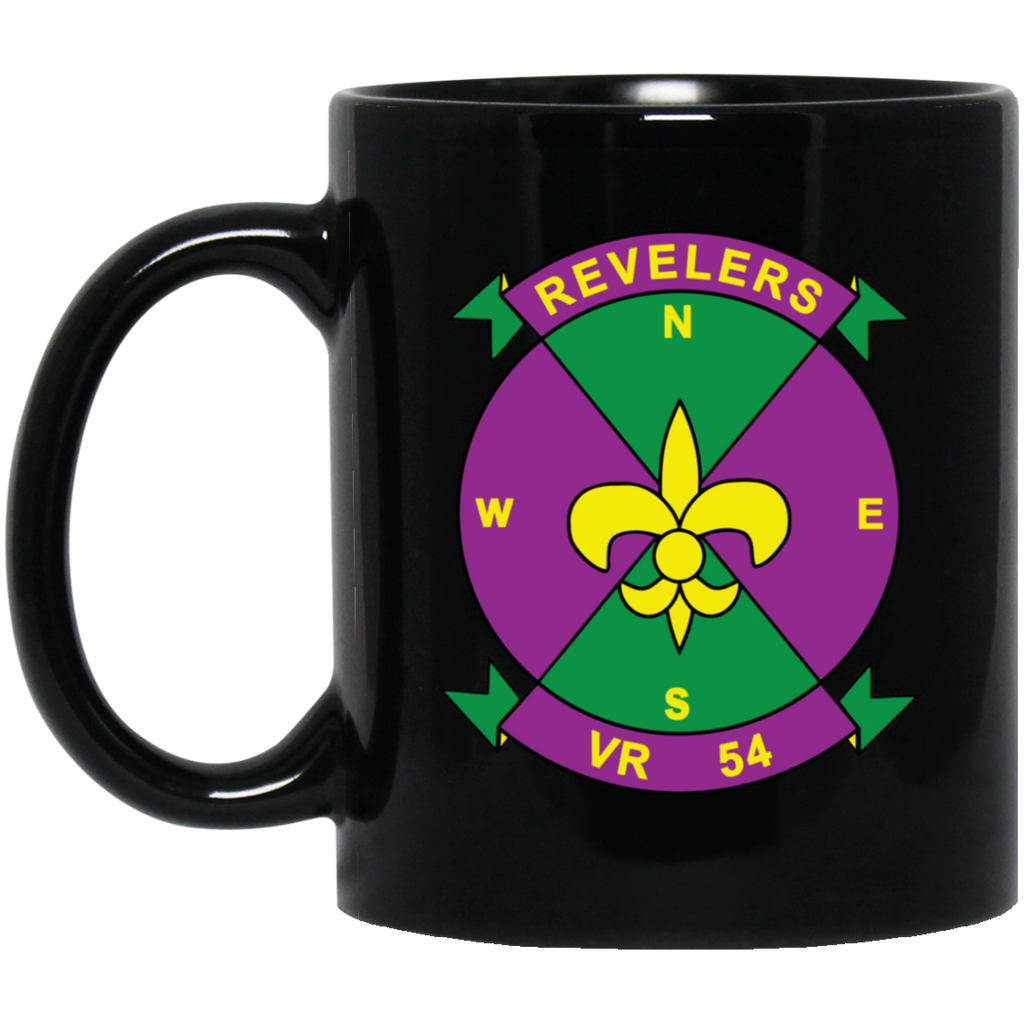 VR 54 2 Black Mug - 11oz