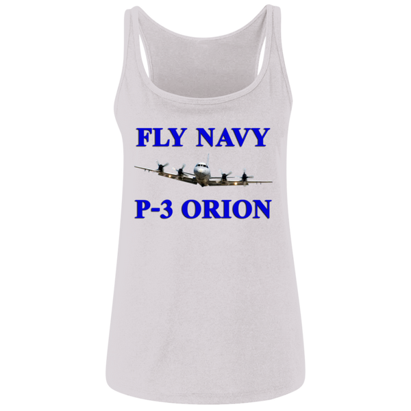 Fly Navy P-3 1 Ladies' Relaxed Jersey Tank