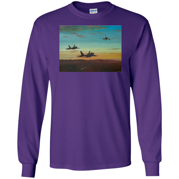 Time To Refuel LS Cotton Ultra T-Shirt