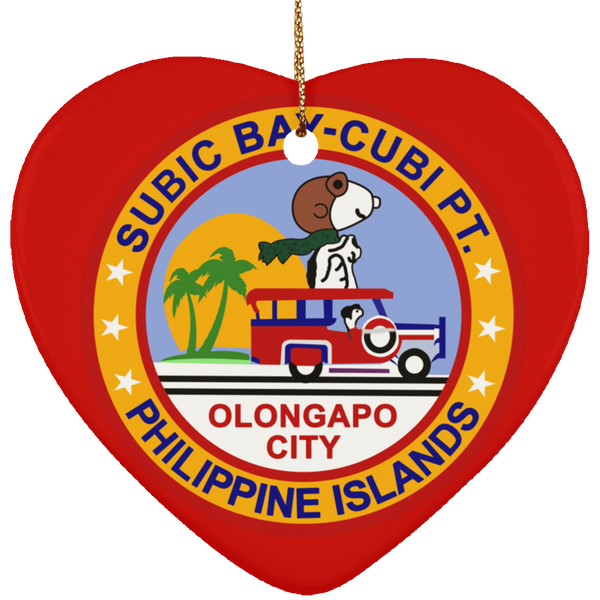 Subic Cubi Pt 01 Ornament - Heart