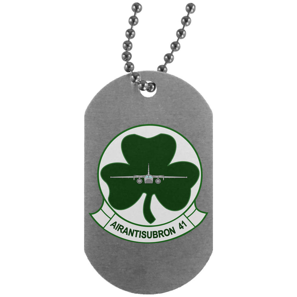 VS 41 4 Dog Tag - Silver