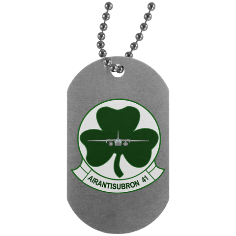 VS 41 4 Dog Tag - Silver