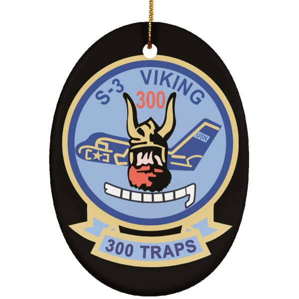 S-3 Viking 5 Ornament - Oval