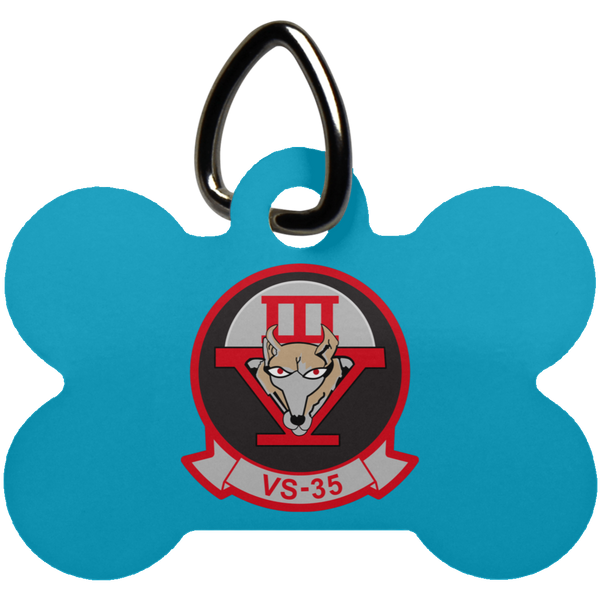 VS 35 3 Pet Tag - Dog Bone