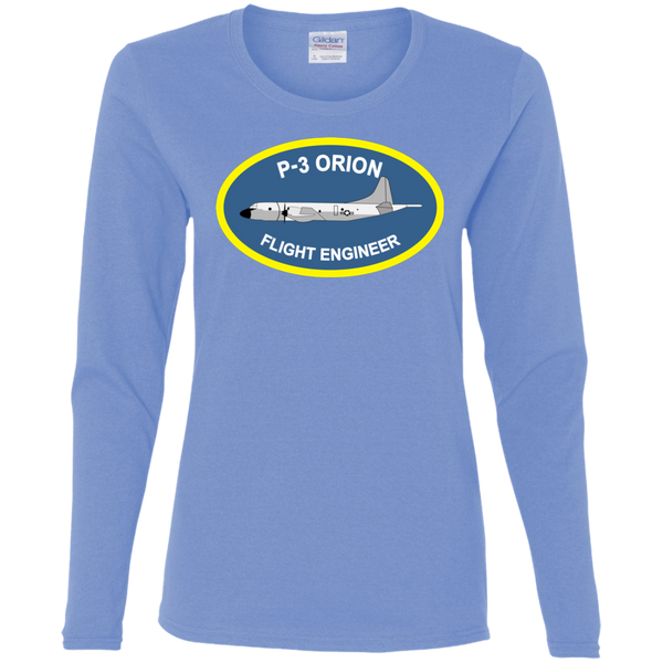 P-3 Orion 4 FE Ladies' Cotton LS T-Shirt