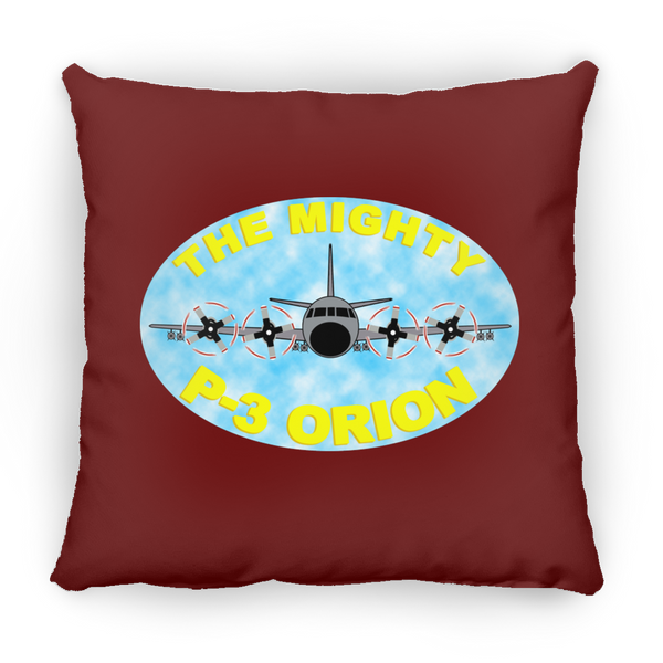 P-3 Orion 8 Mighty P-3 Pillow - Square - 14x14