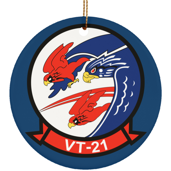 VT 21 3 Ornament Ceramic - Circle