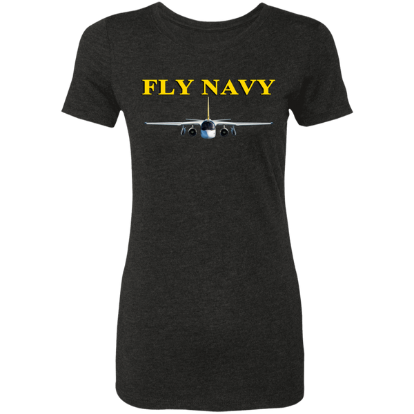 Fly Navy S-3 4 Ladies' Triblend T-Shirt