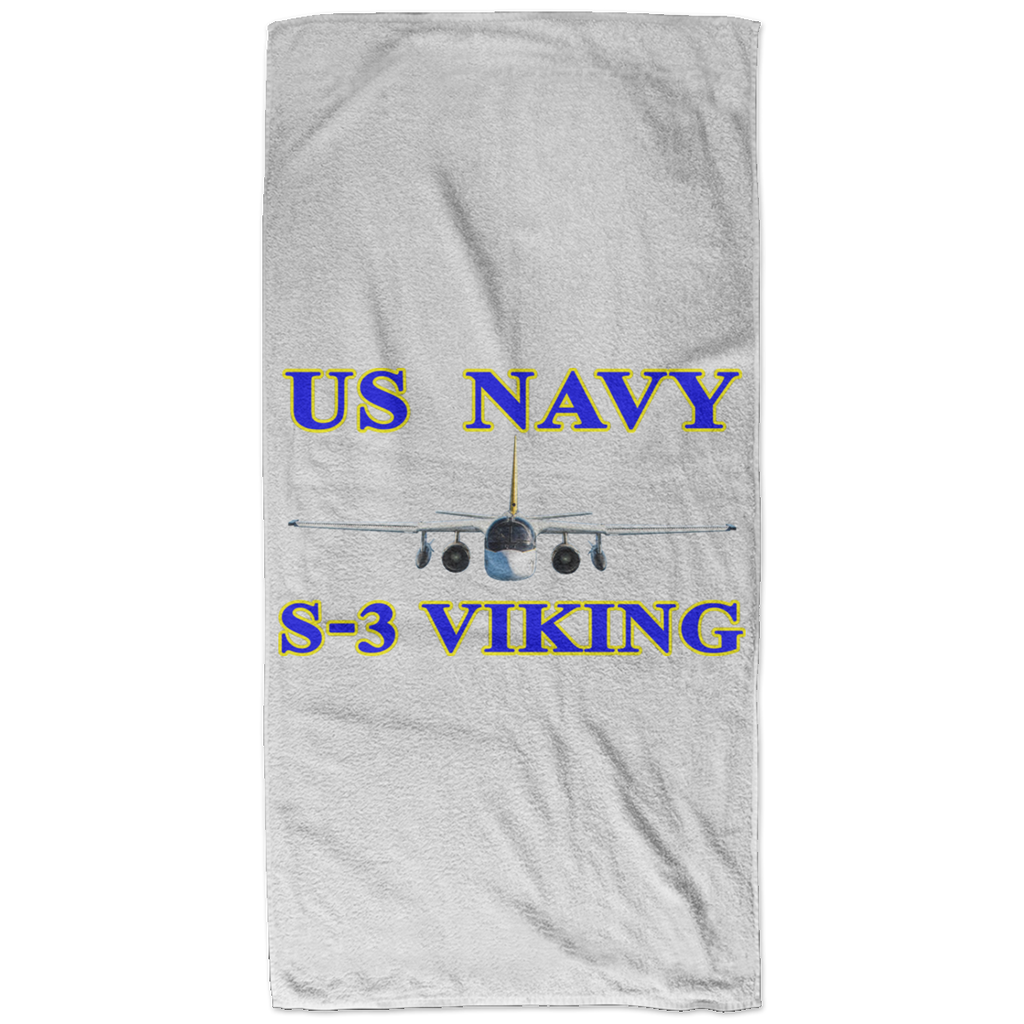 US Navy S-3 1 Bath Towel - 32x64