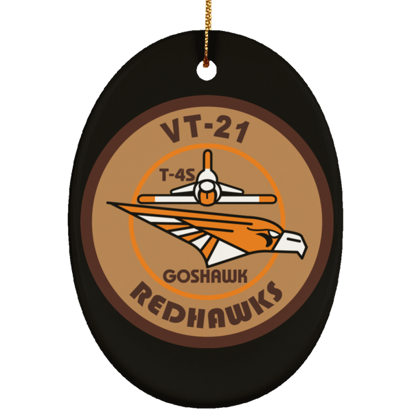 VT 21 9 Ornament Ceramic - Oval