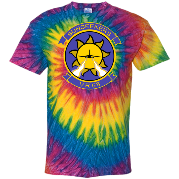 VR 58 1 Customized 100% Cotton Tie Dye T-Shirt