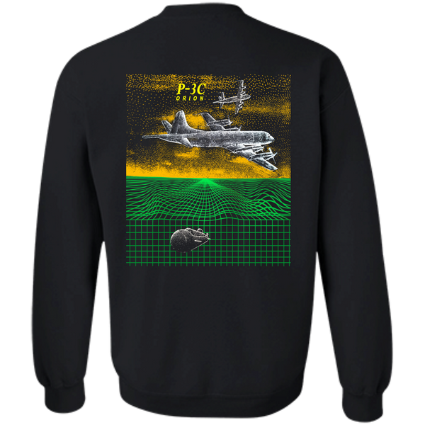 P-3C 2 FE 4 Crewneck Pullover Sweatshirt