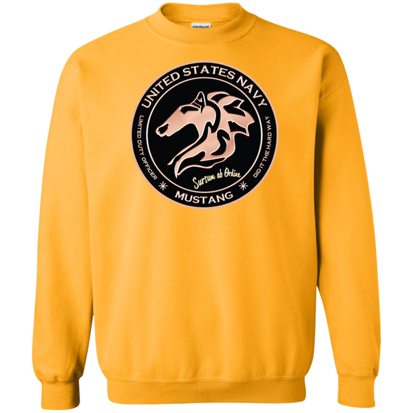 Mustang 1 Crewneck Pullover Sweatshirt