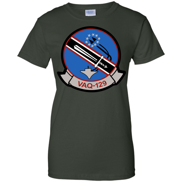 VAQ 129 3 Ladies Custom Cotton T-Shirt