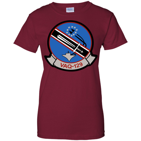 VAQ 129 3 Ladies Custom Cotton T-Shirt