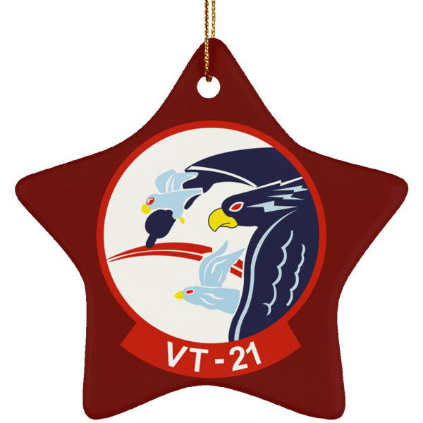 VT 21 2 Ornament Ceramic - Star