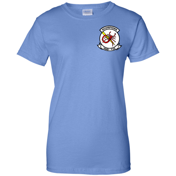 VAQ 132 4 Ladies Custom Cotton T-Shirt