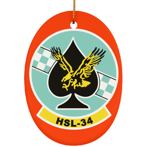 HSL 34 3 Ornament - Oval