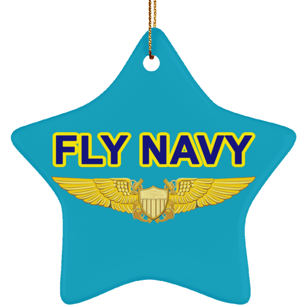 Fly Navy NFO Ornament - Star