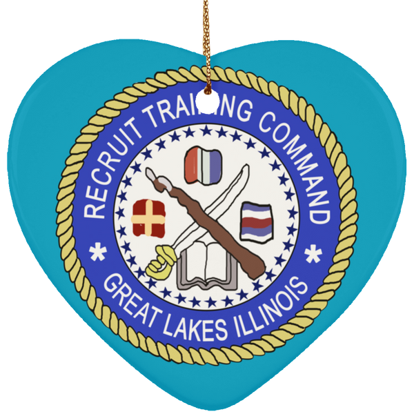 RTC Great Lakes 1 Ornament - Heart