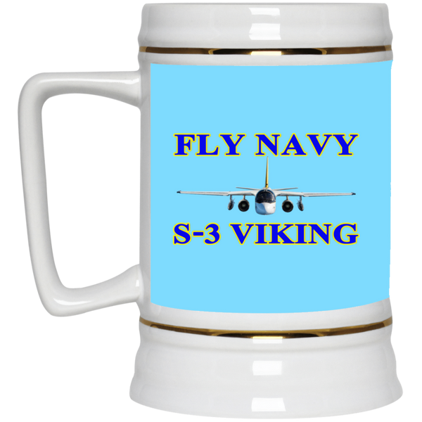 Fly Navy S-3 1 Beer Stein - 22oz