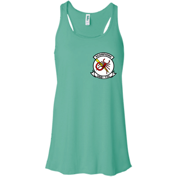 VAQ 132 4 Flowy Racerback Tank