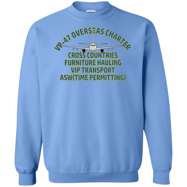 VP 47 3 Crewneck Pullover Sweatshirt